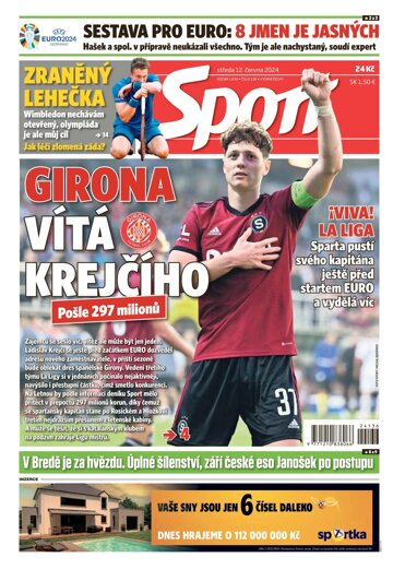 Obálka e-magazínu Sport 12.6.2024