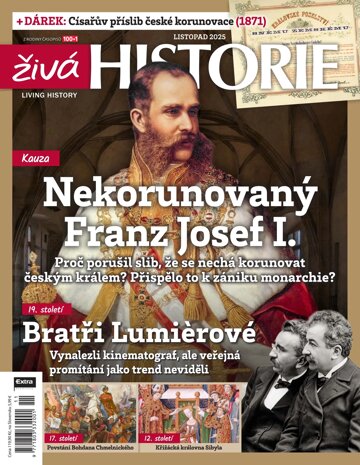 Obálka e-magazínu Živá historie 11/2025