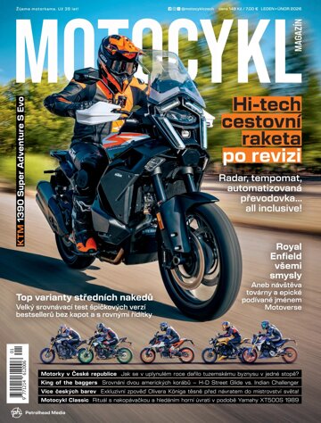 Obálka e-magazínu Motocykl 1+2/2026