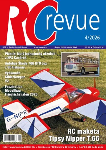 Obálka e-magazínu RC revue 4/2026
