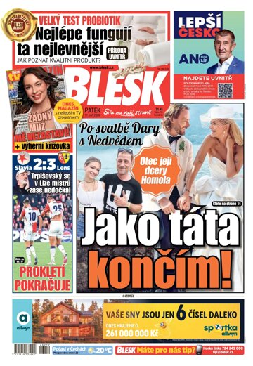 Obálka e-magazínu Blesk 11.9.2026
