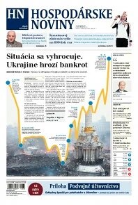 Obálka e-magazínu Hospodárske noviny 20.02.2014