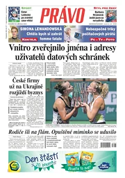Deník Právo 20.3.2023
