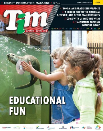 Obálka e-magazínu TIM TOURIST INFORMATION MAGAZINE -