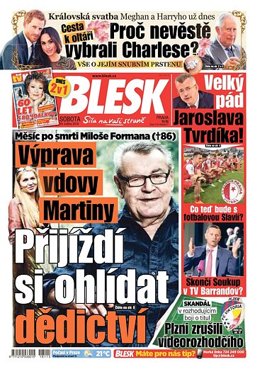 Obálka e-magazínu Blesk 19.5.2018