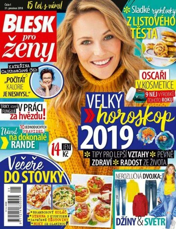 Obálka e-magazínu Blesk pro ženy 31.12.2018