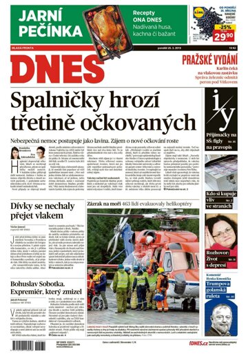 Obálka e-magazínu MF Dnes 25.3.2019