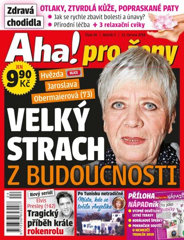 Obálka e-magazínu AHA! pro ženy 24/2019