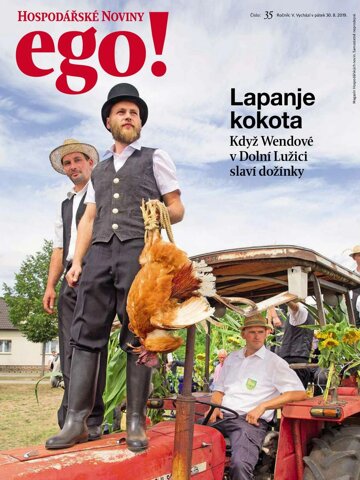 Obálka e-magazínu Hospodářské noviny - příloha Ego! 168 - 30.8.2019 magazín Ego!