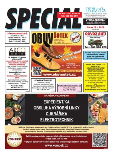 Obálka e-magazínu Special 18/2019