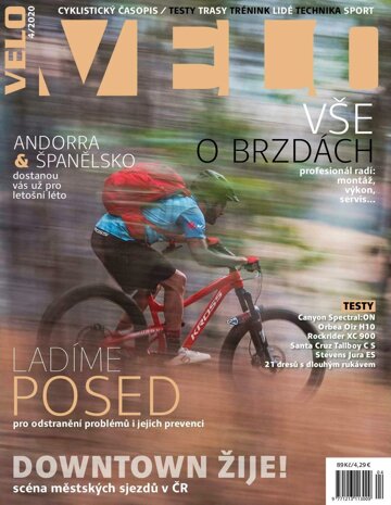 Obálka e-magazínu Velo 4/2020