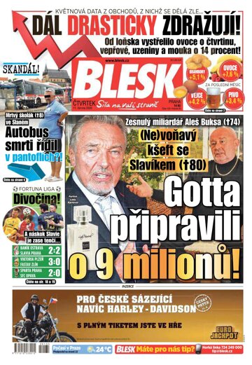 Obálka e-magazínu Blesk 11.6.2020