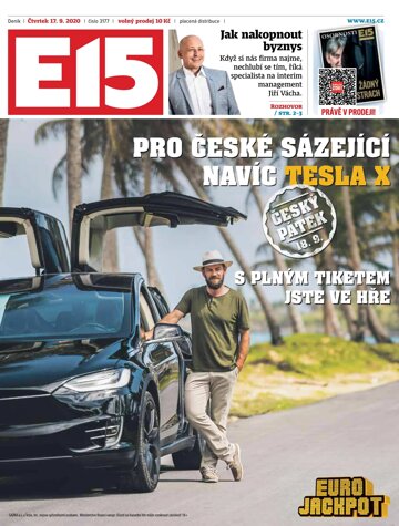 Obálka e-magazínu E15 17.9.2020