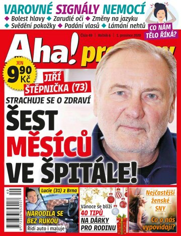 Obálka e-magazínu AHA! pro ženy 49/2020