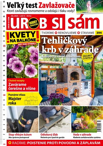 Obálka e-magazínu Urob si sám 7/2021