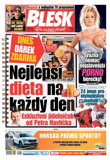 Obálka e-magazínu Blesk 14.1.2022