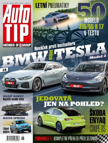 Obálka e-magazínu Auto TIP 6/2022