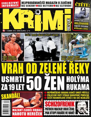 Obálka e-magazínu Krimi revue 4/16