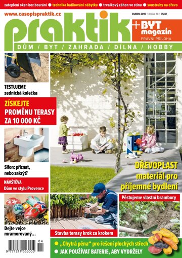 Obálka e-magazínu PRAKTIK & příloha Byt magazín 4/2015