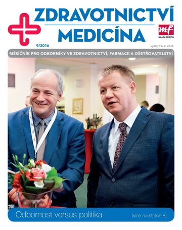 Obálka e-magazínu Zdravotnictví a medicína 9/2016