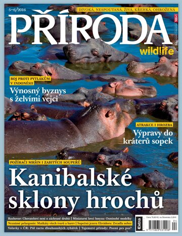 Obálka e-magazínu Příroda 5-6/2016