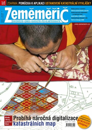 Obálka e-magazínu Svazané časopisy Zeměměřič po ročnících Zeměměřič ročník 2010