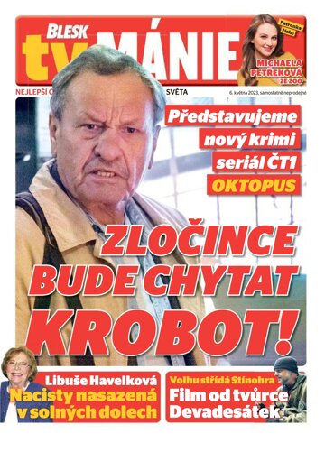 Obálka e-magazínu Blesk Tv manie 6.5.2023