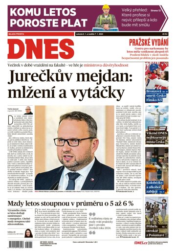 Obálka e-magazínu MF Dnes 6.1.2024