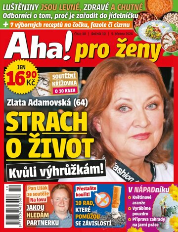 Obálka e-magazínu AHA! pro ženy 10/2024