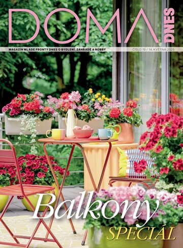 Obálka e-magazínu Doma DNES 14.5.2025