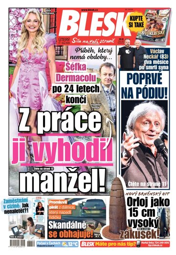 Obálka e-magazínu Blesk 27.10.2026