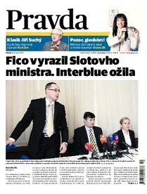 Obálka e-magazínu Pravda 10.3.2010