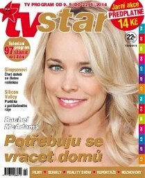 Obálka e-magazínu TV Star 10/2014