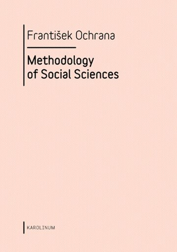 Obálka knihy Methodology of Social Sciences