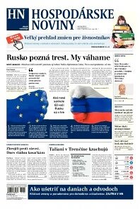 Obálka e-magazínu Hospodárske noviny 03.09.2014