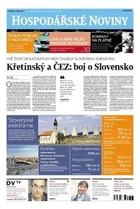 Obálka e-magazínu Hospodářské noviny 173 - 4.9.2014