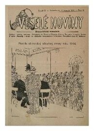 Obálka e-magazínu Veselé noviny  8/1913