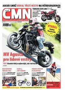 Obálka e-magazínu ČESKÉ MOTOCYKLOVÉ NOVINY 36/2011