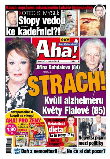 Obálka e-magazínu AHA! 23.5.2015