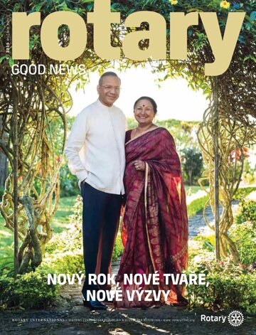Obálka e-magazínu Rotary Good News 4/2015