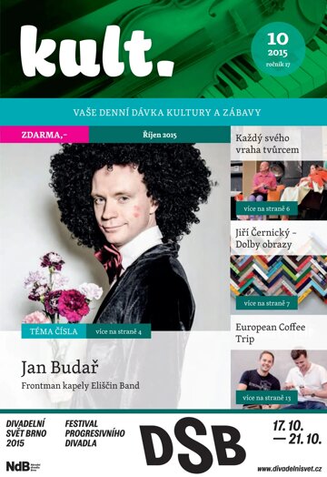Obálka e-magazínu Kult 10/2015