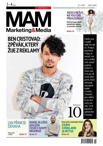 Obálka e-magazínu Marketing & Media 3/4 - 23.1.2017