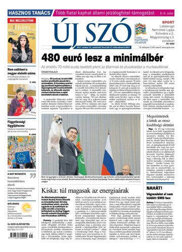 Obálka e-magazínu Új Szó 12.10.2017