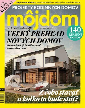 Obálka e-magazínu Môj dom 2018 špeciál 2