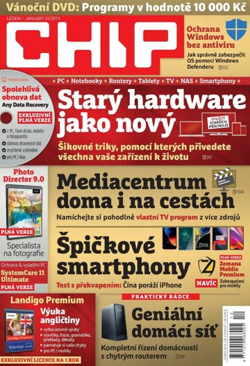 Obálka e-magazínu CHIP 1/2019