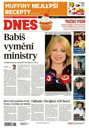 Obálka e-magazínu MF Dnes 1.4.2019