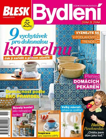 Obálka e-magazínu Blesk Bydlení 11/2018