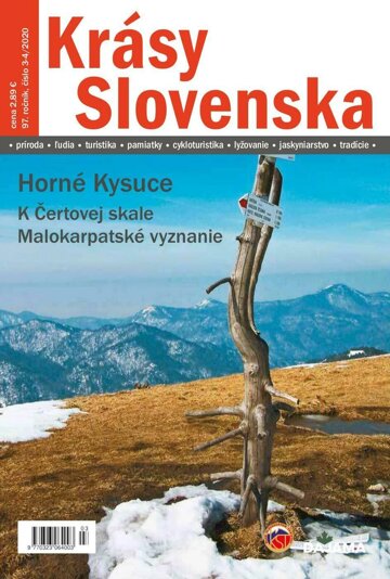 Obálka e-magazínu Krásy Slovenska 3-4/2020