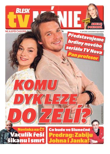 Obálka e-magazínu Blesk Tv manie 4.9.2021