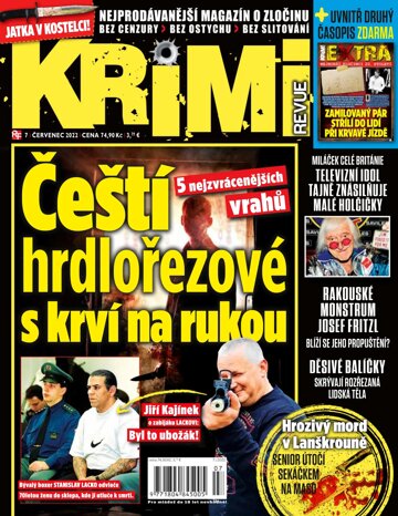 Obálka e-magazínu Krimi revue 7/22